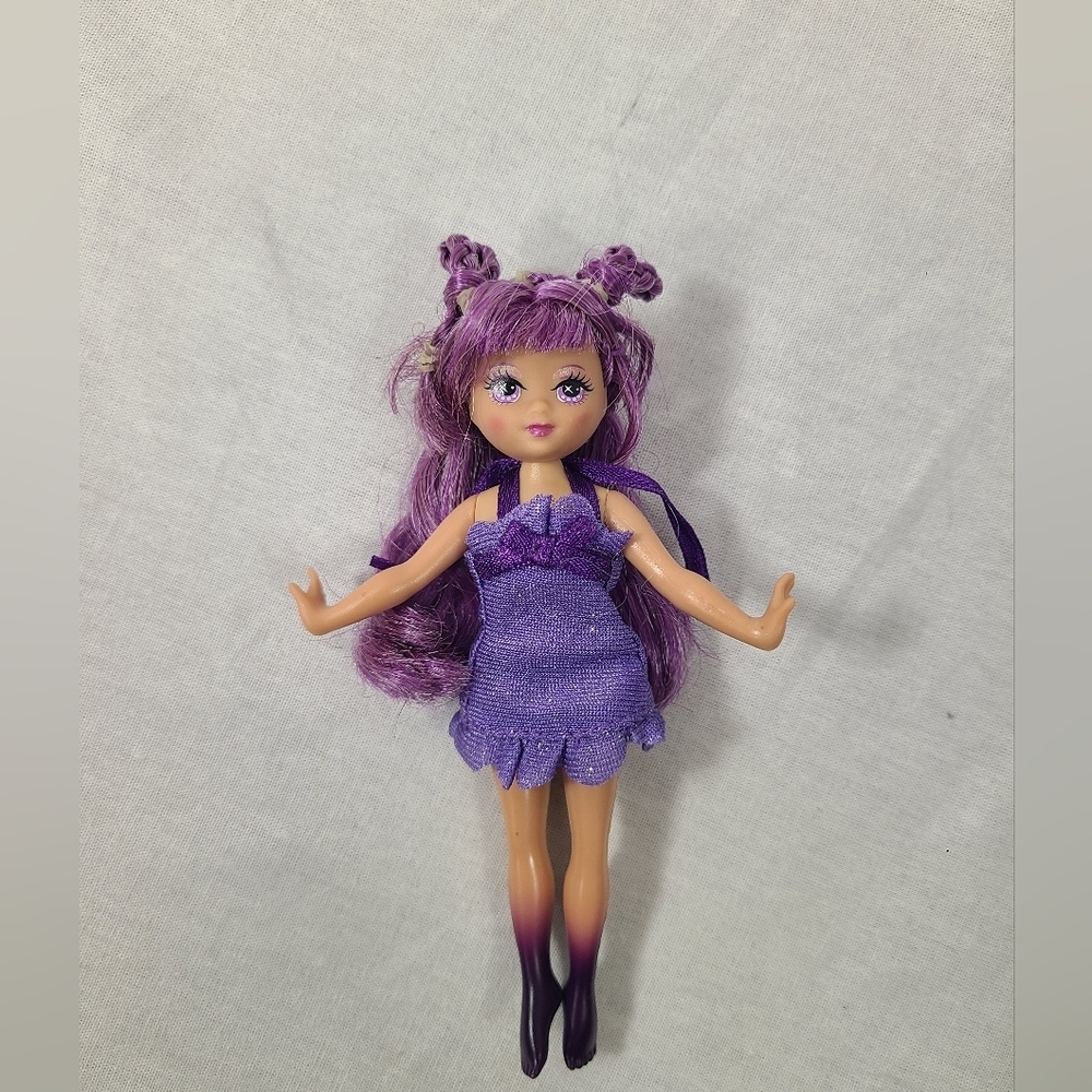RARE Barbie Fairytopia Wingdom Purple Fairy ONLY From 2005 Playset